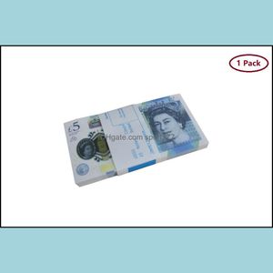 Novelty Games Play Paper Printed Money Toys Uk Pounds Gbp British 50 Commemorative Prop Toy For Kids Christmas Gifts Or Video Film D Dhhf8D5A2