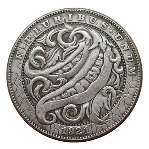 Hobo monety USA Morgan Dollar Skull Zombie szkielet ręcznie rzeźbiony kopia monety metalowe rzemiosło specjalne prezenty #0106