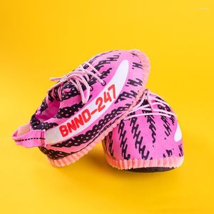 Slippers EU 40 Sneakers Men House Floor Cotton Shoes Woman Winter Warm Plush Slipper Women Cute Home Unisex 35-45 US 5-10.5