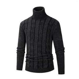 Herrtröjor manlig höst och vinter ull tröja rund nacke pullover mens långa rockar söt dike för män strumpor design