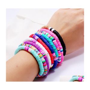 Perlenstränge Handgemachter Schmuck Großhandel Farbe Weiche Y Strand Böhmisches Armband Für Frauen 98C3 Drop Lieferung Armbänder Dhomv