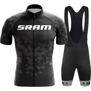 Setler Siyah Bisiklet Takımı Giyim Jersey 20d Bisiklet Şort Ropa Ciclismo Hızlı Kuru Erkek Yaz Bisiklet Maillot Culotte Set Z230130