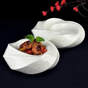Płyty kreatywne wiru ceramiczny talerz deserowy Restauracja El Artistic Conception sushi obiad domowy zastawa stołowa