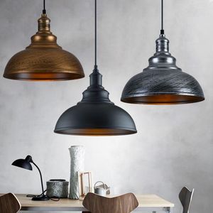 Pendantlampor Industrial Style Restaurant Chandeliers Creative Internet Cafe Bar Clothing Store Iron Barber Shop Retro Lamp LB122513