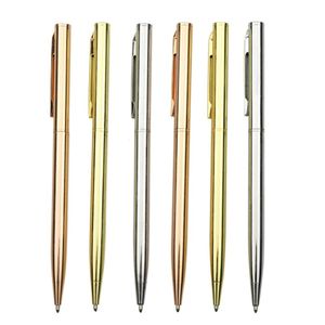 Ballpoint Pens 30 Pcs 10mm OR Refill 100 Metallic Signature Business Office Gift Gold Silver Rose Good Feel 230130