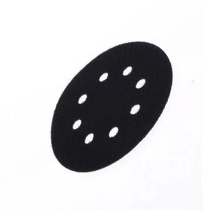 5 Inches 125mm 8 Holes Ultra thin Surface Protection Interface Pad for Sanding Pads and Hook Loop Sanding Discs Thin Sponge