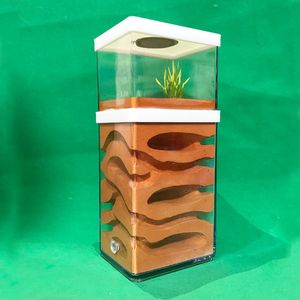 Small Animal Supplies Plaster Ant Farm High Moisture Insect el Castle Ecological Nest Pet hill Workshop House Village with Feeding Area hun 230130