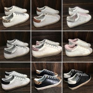 Golden Hi star Sneakers Deluxe Brand Scarpe casual Paillettes Classic White Do -Old Dirty designer uomo donna Super Star Man Shoe 2023