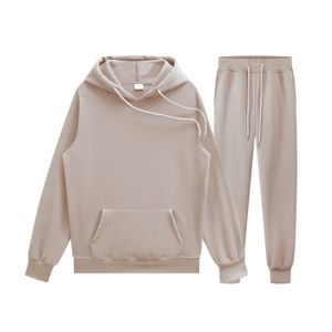 Men's Tracksuits Clothing Women's Tracksuit Winter Hoodie Sets Jogging Sweatpants Fleece Jogger Suit Sweatshirt Pullover Fashion 230130