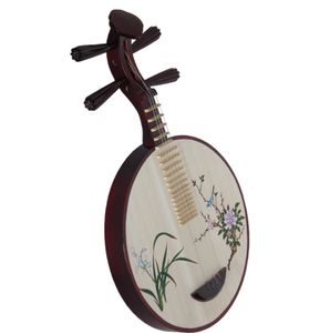 Yueqin Moon lute moon guitar painted Chinese traditional musical instruments