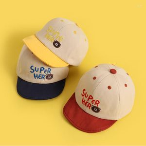 Ball Caps Cute Baby Boy Girl Cap For Toddler Sun Soft Foldable Baseball Hat Letter Hats Casual Kids