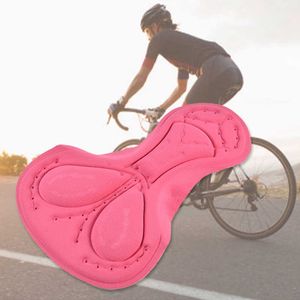 Sadder Rose Red eftersom bilen ridande Moire Wicking stötdämpning Sponge Cushion Mountain Bike Outdoor Sports Accessories 0130