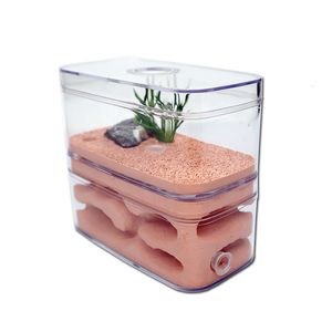 Small Animal Supplies Gips Ant Nest Insect Box Farm Pet Hill Castle Natural Ecological House S Workshop 12*6*10cm 230130
