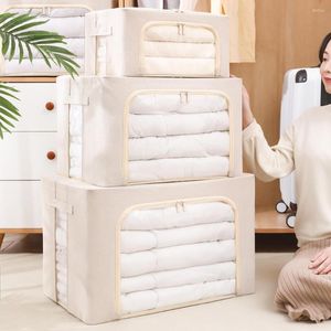 Storage Bags 22L Foldable Bag Clothes Blanket Quilt Closet Sweater Organizer Box Pouches Fashion Sale Cabinet