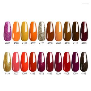 Nail Gel Parkson 10/20Pcs Polish Set Semi Permanent Color Varnish Manicure Soak Off UV Glitter Lacquer Kit 8ml Art