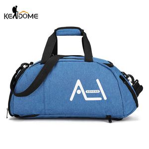 Açık çantalar büyük kapasiteli kadın katlanabilir spor çantası erkekler seyahat spor fitness yoga çantası açık hava crossbody omuz rahat bagaj çanta xa32d t230129