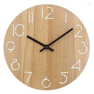 Wall Clocks 3d Clock Modern Design Mural Decorated For Living Room Decor Decoration Home Timepiece Digital Watch Led