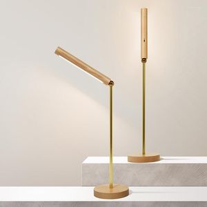 Tischlampen, wiederaufladbares Licht, LED-Schreibtischlampe, Wandmontage, Touch-Steuerung, Nacht-Magnetschrank für Zuhause, Schlafzimmer, Wohnzimmer