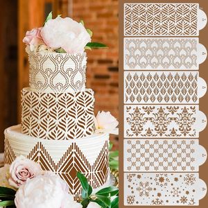 Backformen Fondant Kuchen Schablonen Form Prägung Kunststoff Spray Mesh Briefmarken Hochzeit Geburtstag Dekoration Werkzeuge Weihnachten Kekse Zeichnung