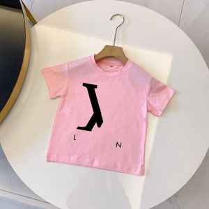 vestiti per bambini bambini maglietta firmata maglietta per bambini ragazza ragazzo manica corta bambino vestire 1-15 anni magliette per bambini estate di lusso con lettere tag 8 colori