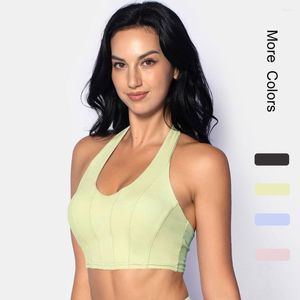 Active Pants Women Sport Bra Halter Straps Fintess Yoga GYM Vest 02JD63