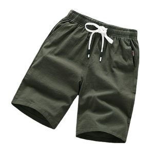 Männer Shorts Gefüttert Baumwolle Leinen Sommer Casual Mann Hosen Bermuda Atmungsaktive Strand Boardshorts Männer Jogginghose 230130