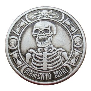 Hobo Coins USA Morgan Dollar Skull Zombie Skeleton Hand Carved Copy Coins Metal Crafts Specialgåvor #0128