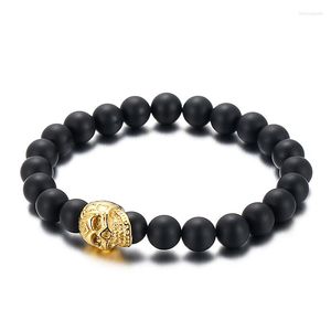 Strand HAOLYNJOY Beaded Bracelet Men's Stainless Steel Accessories Prayer Beads Faith Chain Jewelry