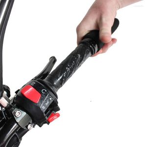 Interiördekorationer 2st Motorcykel non-halp skum täcker motorcykelhandtag slip på anti vibration komfort styret greppmoto tillbehör