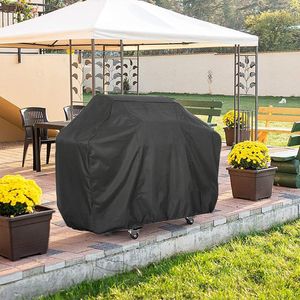 Tools & Accessories Black Grill Cover Gas Waterproof UV Protection Durable And Convenient