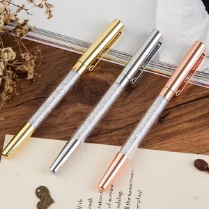 Crystal Signature Gel Penns Material Escolar School levererar Office Stationary Gift Fineliner Rollerball Pen