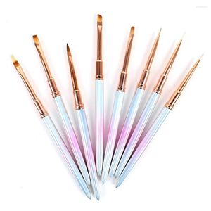 Nail Brushes Salon Tool Manicure Professional Art Brush Polish UV Gel Extension Pen Painting Drawing