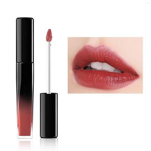 Lip Gloss 6 Colors Optional Velvet Mattes Soft Glaze Moisturizing Easy To Color Liquid Long Lasting Lipstick 9ml