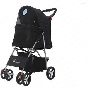 Dog Car Seat Covers Pet Stroller Outing Small And Medium-sized Light Cart Folding Four-wheeled Cat Universal Supplies