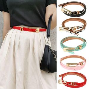 Belts Fashion Adjustable Cinch Vintage Ladies Dress Cummerbands Waist Band Faux Leather Waistband Skinny Thin Belt