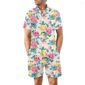 Traccetti da uomo maschio taglie forti donne casual all'ingrosso per uomini hip hop coppie 2 pezzi Set Summer harajuku graffiti tute