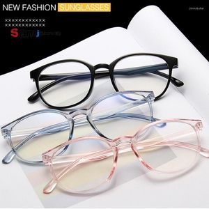 Güneş Gözlüğü Çerçeveleri Samjune Moda Kadın Gözlükleri Çerçeve Erkekler Gözlükler Vintage Round Clear Lens Optik Gösteri Şeffaf