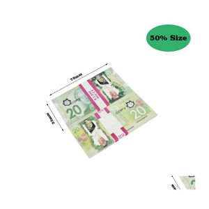 Other Festive Party Supplies Prop Money Cad Canadian Dollar Canada Banknotes Fake Notes Movie Props Drop Delivery Home Garden Dhe5Z