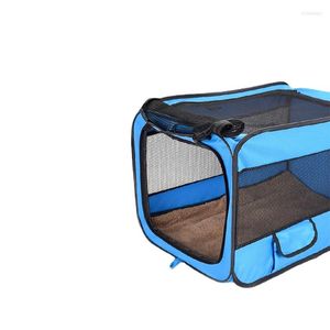 Hunde-Autositzbezüge, tragbarer Haustier-Katzenträger, faltbarer Käfig, atmungsaktive Outdoor-Reisetaschen für kleine, mittelgroße und große Hunde, Katzen, Gonius