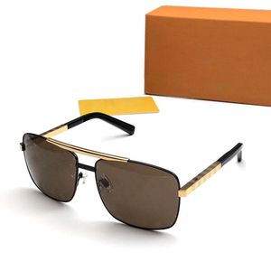 2022 Occhiali da sole moda in metallo Designer con occhiali Occhiali da sole per donna UV400 Polarized Sun Pilot Luxury Men V Frame Polaroid Classic Heog