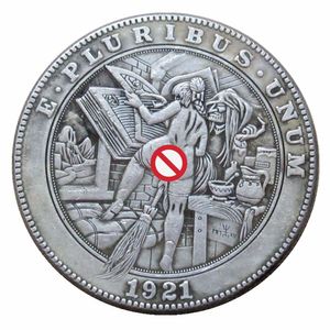 Hobo Monety USA Morgan Dollar Ręcznie rzeźbione monety metalowe rzemiosło specjalne prezenty #0113