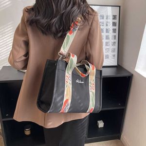 Versatile Fashion Backpack Fashion Nylon Canvas shopping Bag wholesale Single Shoulder Large Capacity Student Female Tote