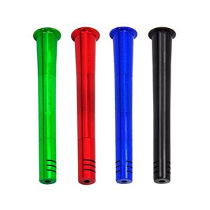 Aluminum Metal Downstem 14MM to 19MM Smoking Hookah Filter Connector Adapter Adjustable Down Stem Accessories Suitable for Underwater Work Without Rust
