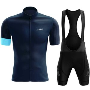 Imposta nuovo abbigliamento da ciclismo Set 2022 HUUB Team Jersey Kit uomo traspirante manica corta MTB abbigliamento bici uniforme Ropa Ciclismo Hombre Z230130