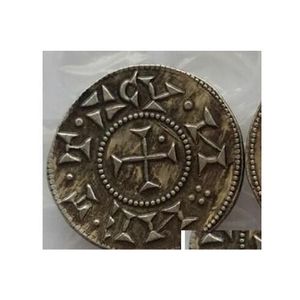 Arts and Crafts UK 1 Penny St. Edmund Ancient Drop dostawa Home Garden Dhctb
