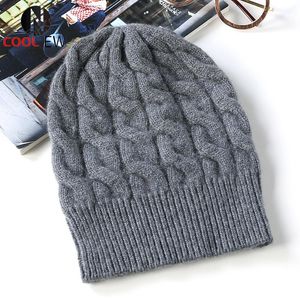 Beanies Beanie/Skull Caps Autumn and Winter Fashion Cashmere Hat Women's Accessories Pure