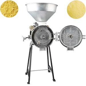 Electric Grinding Machine Grain Spice Crusher Household Commercial Wet and Dry Dry Food Mill Powder Flour