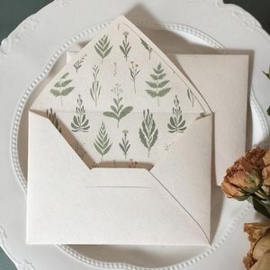 Begrüßungskarten 50 Stück weiß und schwarzer Hochzeitseinladungen Umschlag ausgekleideter RSVP -Antwortkarte 11.5x16cm - Set von