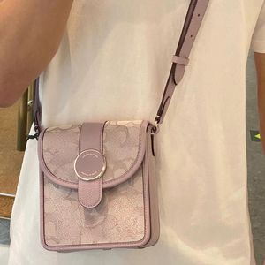 Bolsas de sacolas femininas Light Purple Designer Crossbody Bucket Bag