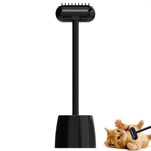 Cat Toys Pet Hair Brush Remover Message Toy Grooming Comb Päls borttagning Animal Pets levererar självrengöring